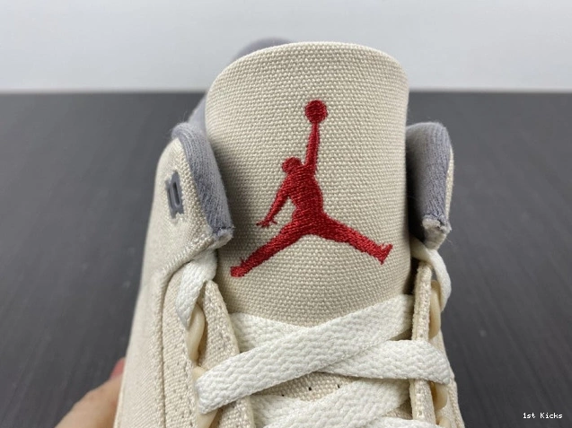 1st Kicks Shoes 3 Jordan Retro Air Muslin DH7139-100 0822